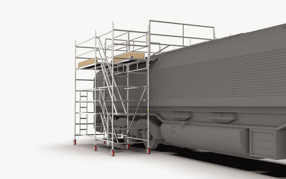 Navigating the Risks: Working at Height in Railway