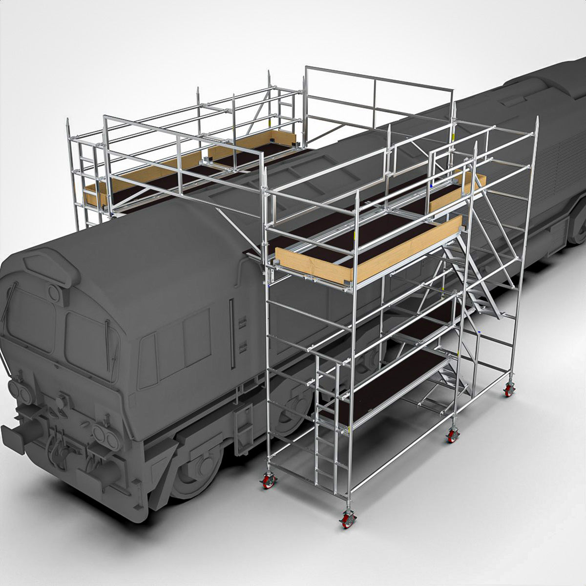 Practical Roof Access Solutions for Class 66 Locomotives