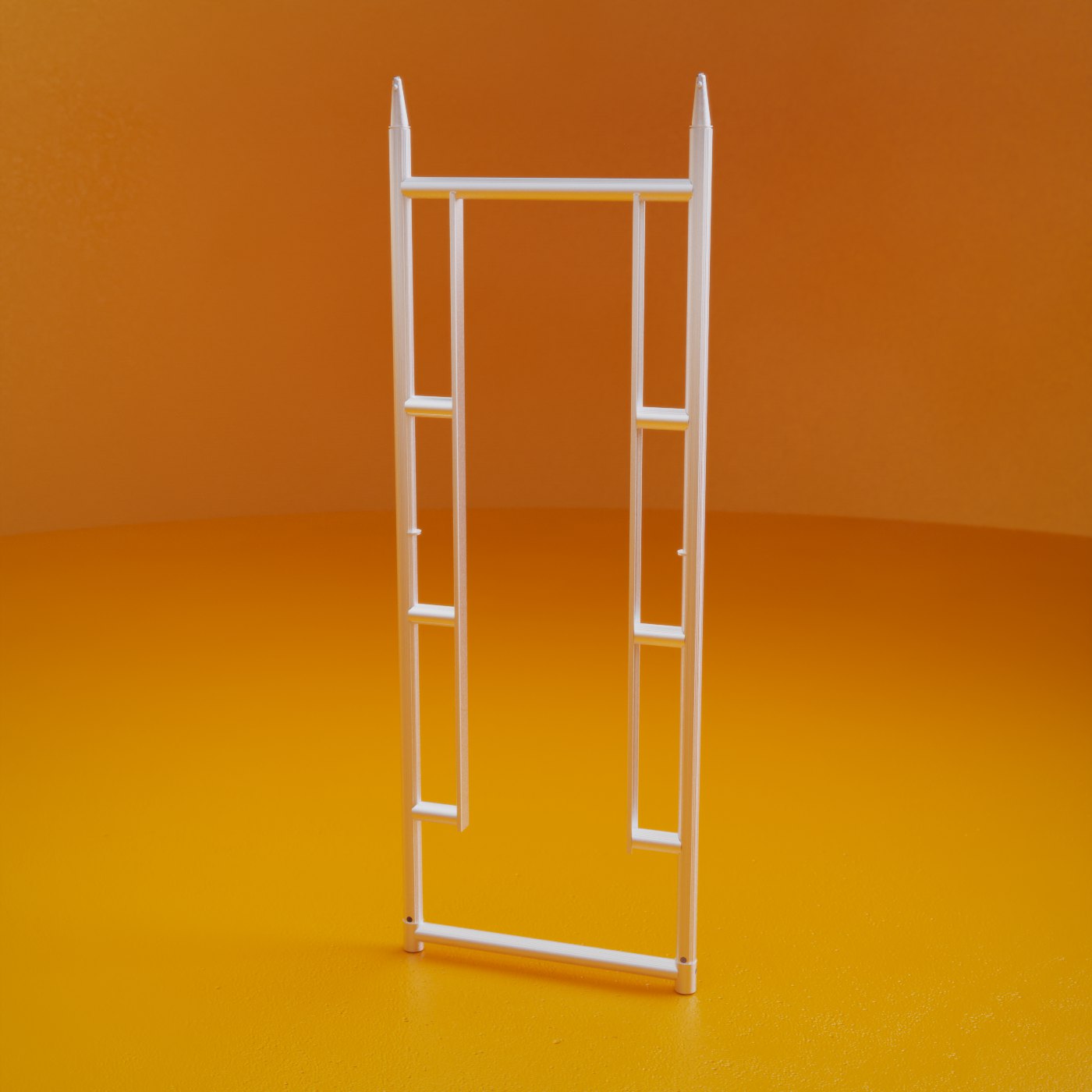 An image of the walkthrough frame from the Alto Staiwell Pro Tower in a photo studio.