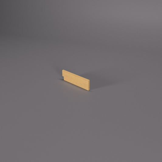 An image of the ALTO HD Side Cantilever Timber Toeboard End