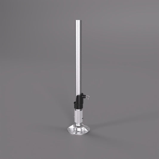 An image of the ALTO MD Adjustable Swivel Base Jack (black collar)