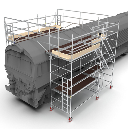 Providing Practical Roof Access Solutions for Class 66 Locomotives