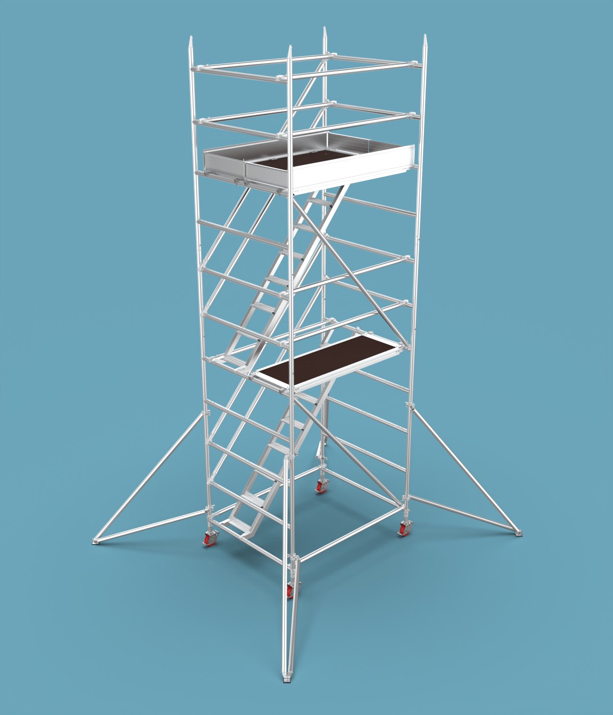 ALTO HD Stair Tower on a blue background
