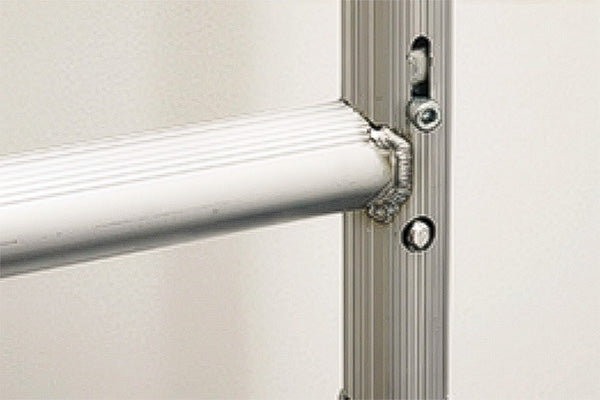 Close up photo of the locking mechanism on an Alto Mini Tower.