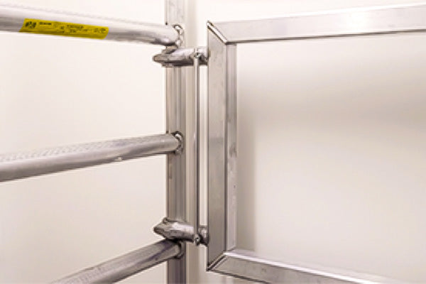 Close up shot of the brace panel on a n Alto Mini Tower.