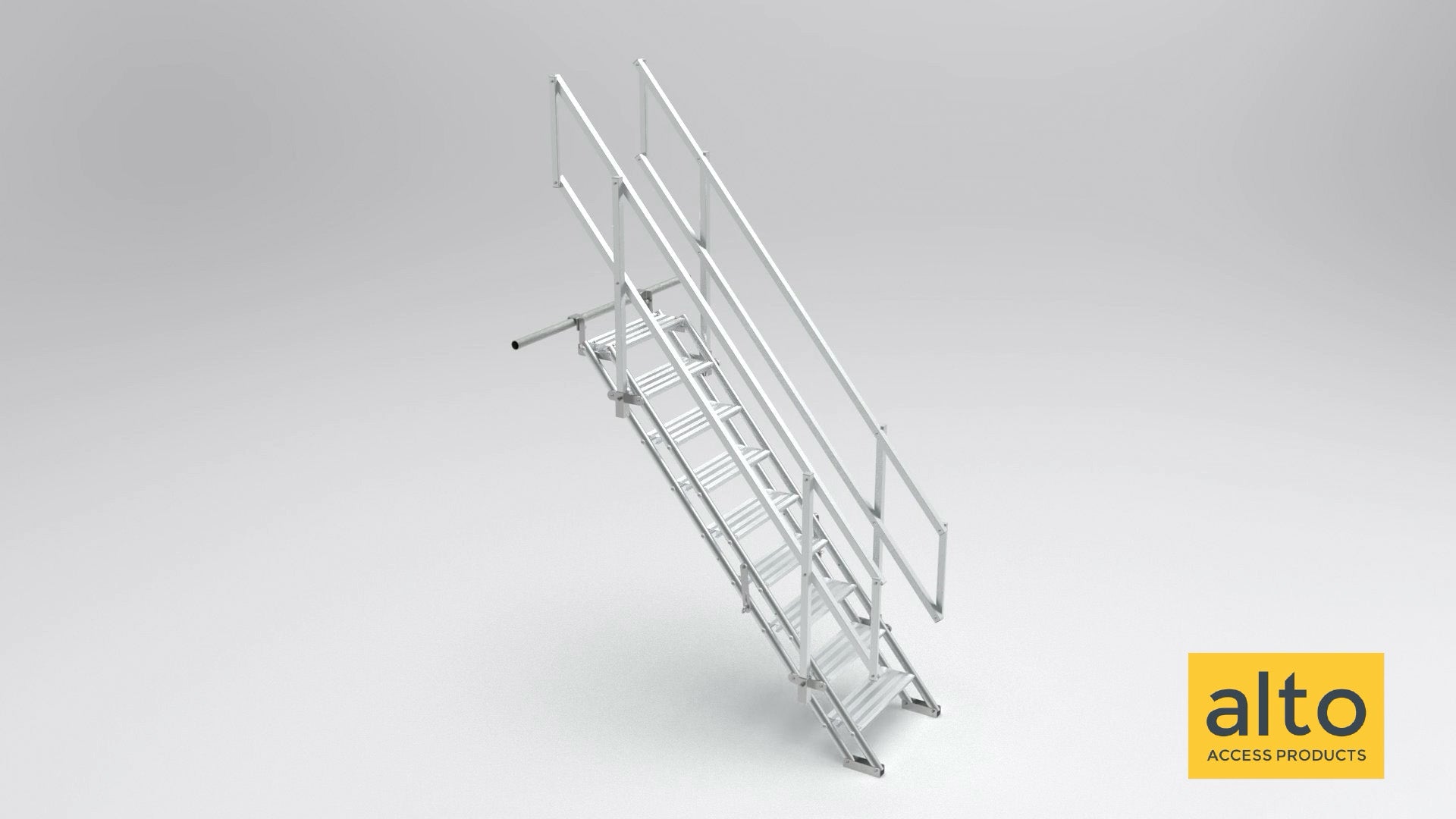 A screenshot from the Alto Universal Stair video