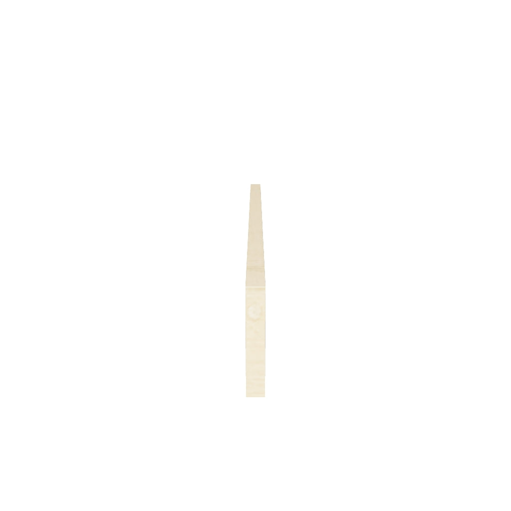 A 3D model of the ALTO HD Double Width End Cantilever Timber Toeboard Side
