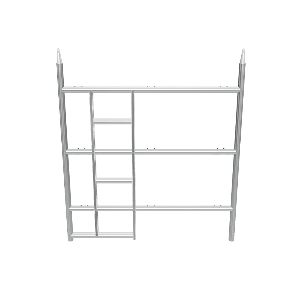A 3D model of the ALTO HD Double Width 3 Rung Ladder Frame