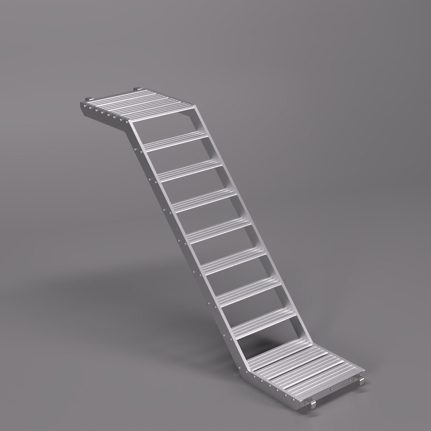 An image of the 2.57 x 1.5m ALTO Allround stair unit.
