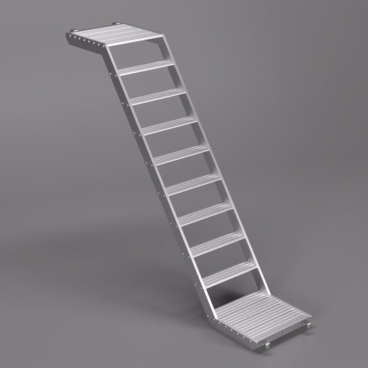 An image of the 2.57 x 2.0m ALTO Allround stair unit.